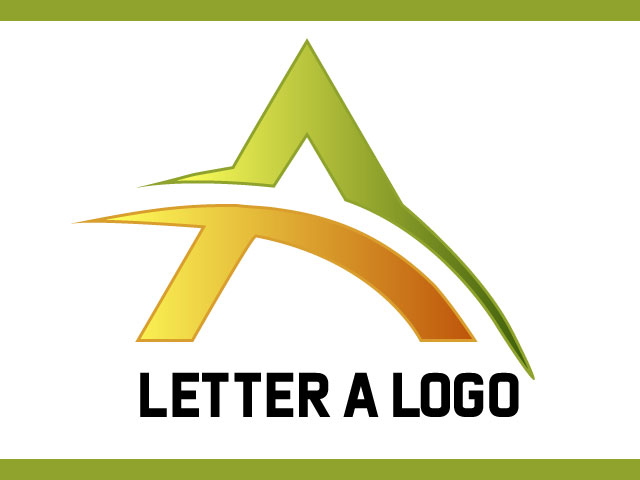 Unique Logo Design Letter a vector free download - LogoDee Logo ...