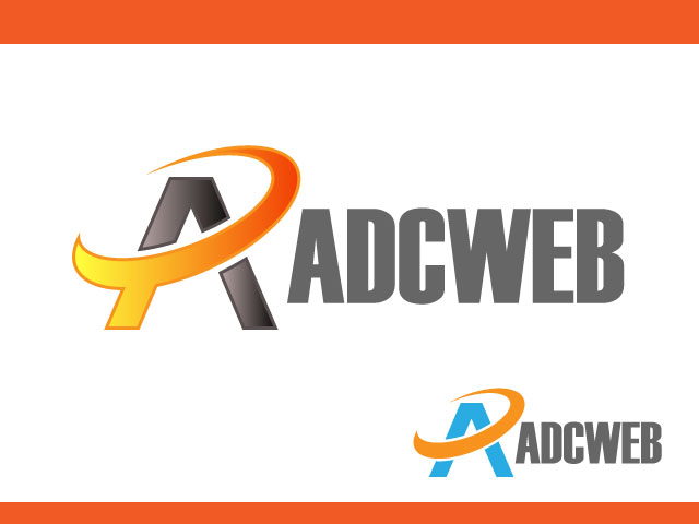 letter A logo design modern concept