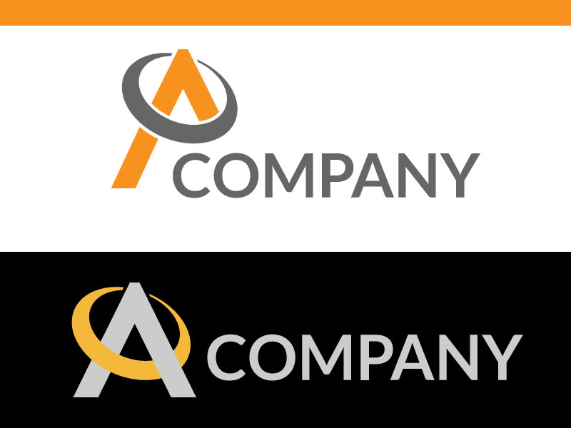 Technology letter A logo logo design