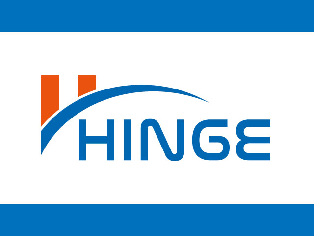HINGE letter H logo design idea vector