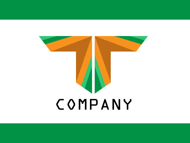 Cooperate Letter T Logo Design