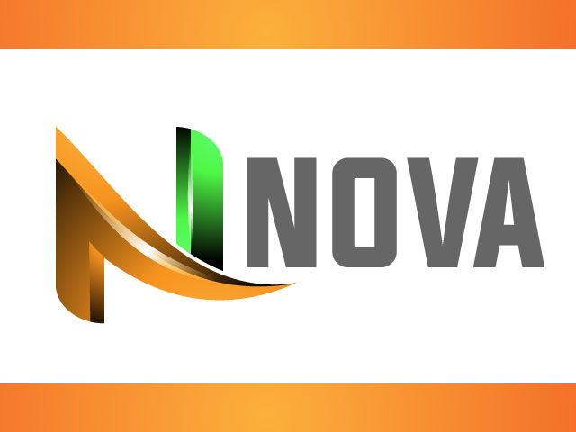 Letter N 3d Vector Logo Design Idea