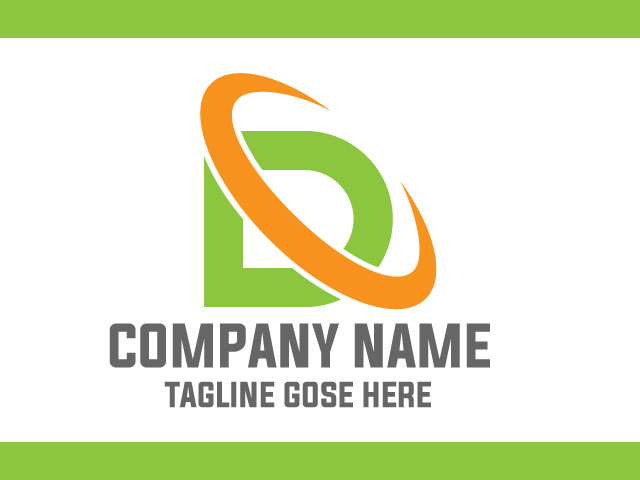 Company Logo Design For Letter D Vector