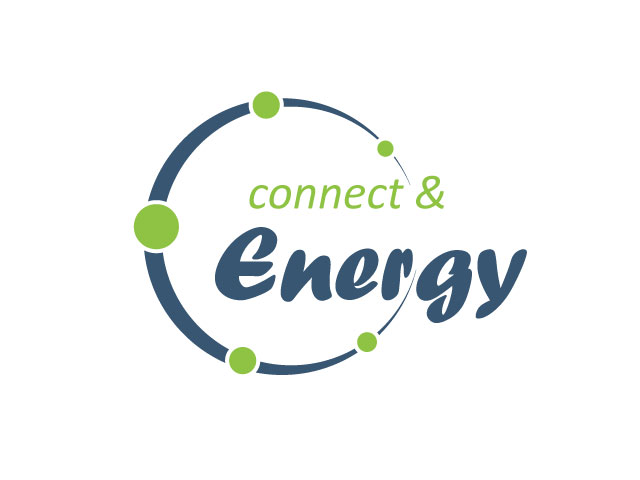 Abstract Energy logo design.