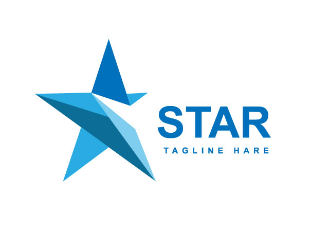 Star Logo Design Free Download vector