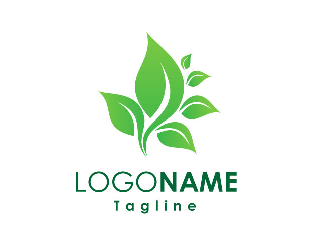 leaves  Logo Design Free Download Vector