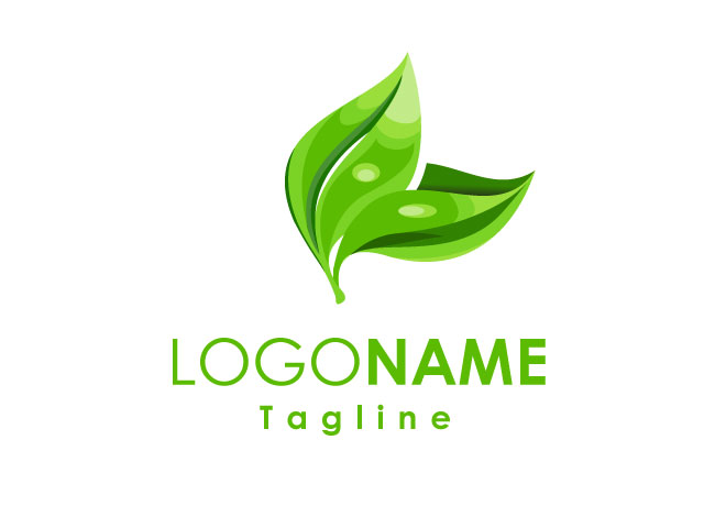 Tree Leaf Logo Design Free Download vector