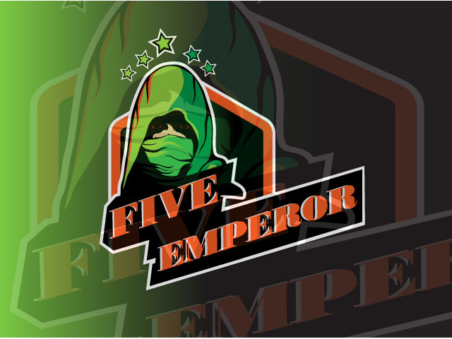 Green Color Gaming Logo Design free download vector