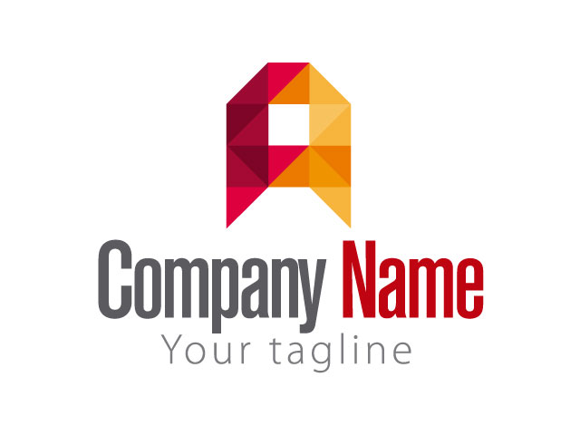 Logo design free download in abstract letter vector file