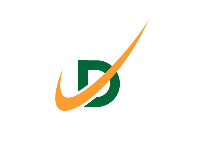 Letter d modern logo design free download vector file