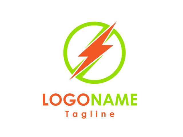 Electric Icon Logo Design Free Download Vector File