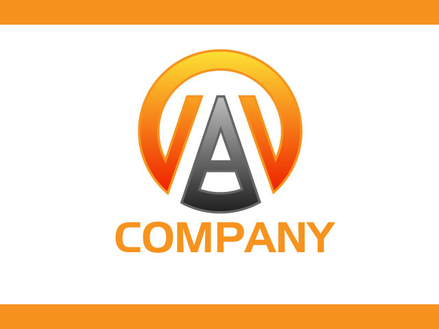 Letter A Minimal Logo Design Vector
