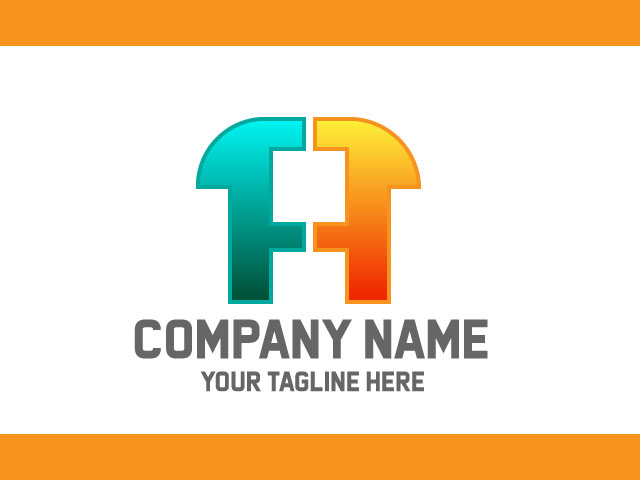 Minimal Logo design by Letter T A combine