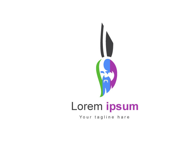 Color Brass modern logo design