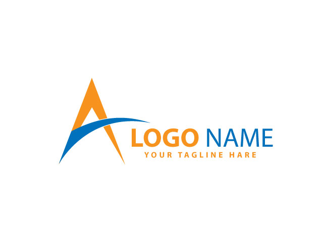 Download  A Logo Design in Letter Free Download Vector File