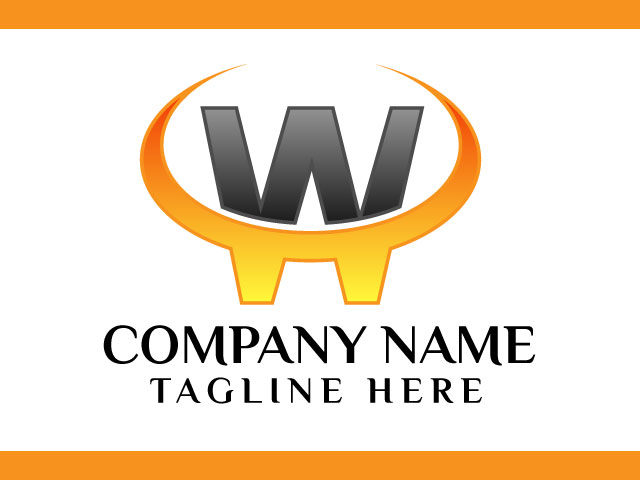 letter w multiple business logo design idea