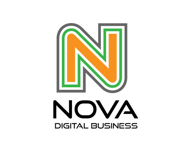 Nova Digital Corporate Business Vector Logo Ideas Free Download.