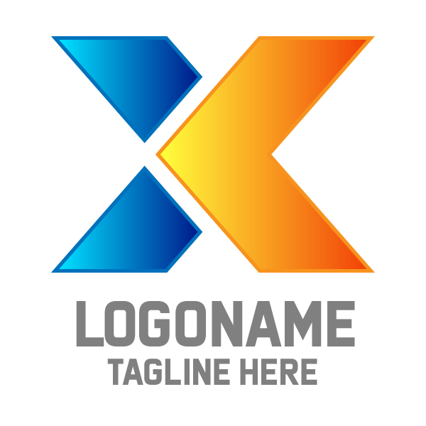 Letter K logo design free download vector