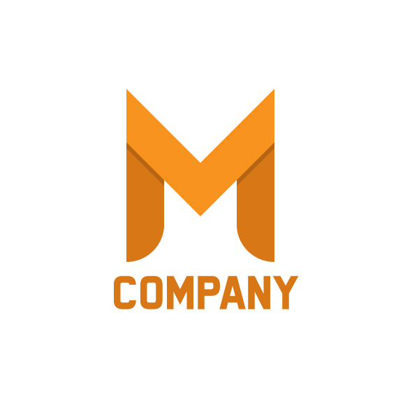 M letter logo design vector creative and modern free download