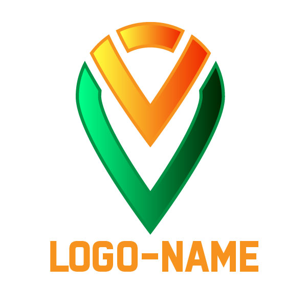 Drop of water logo design vector format free download