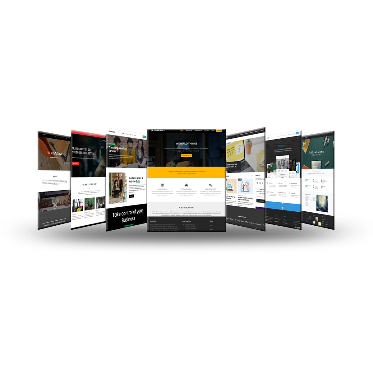 Best Website Seven Mockup Free Download