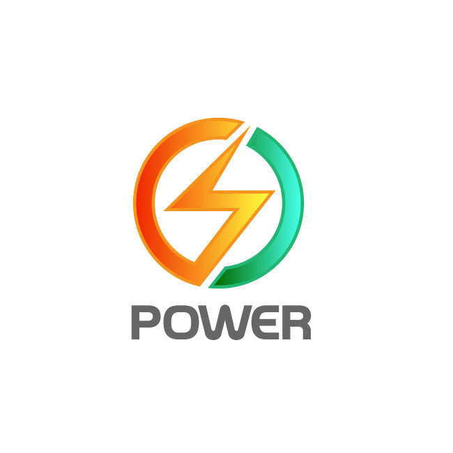Logo design for power company towards strong energy