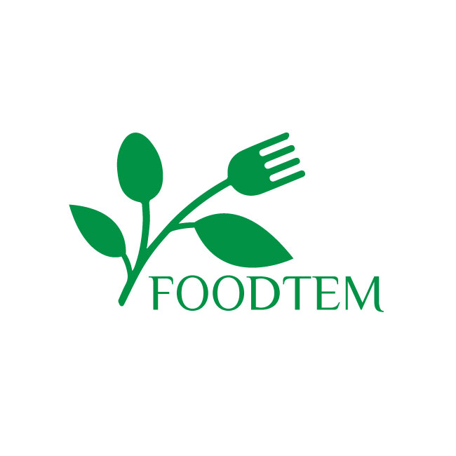 Food Business Organic vegetarian healthy logo design