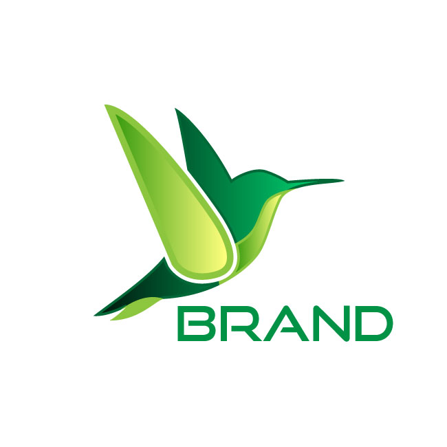 Bird care agency logo design template