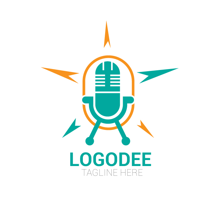 Creative Logo for an online medium for music