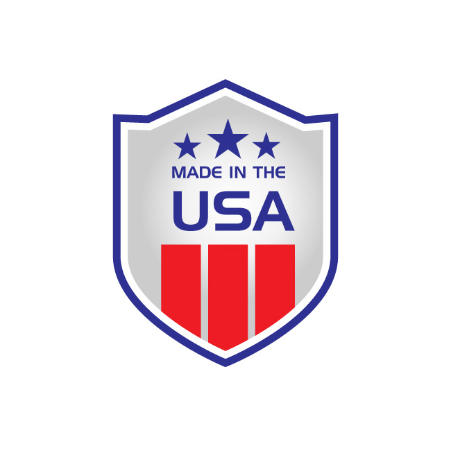 Logo Set of Made in USA Creative Vector