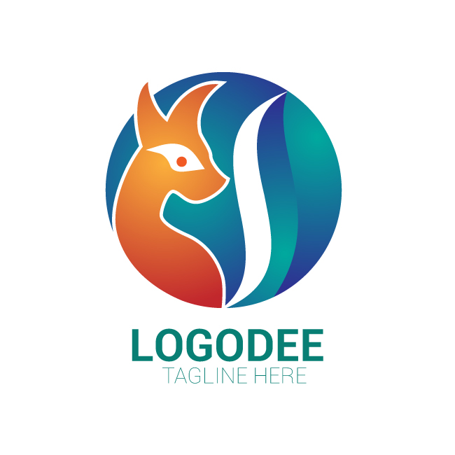Cat logo design vector illustration minimalist icon