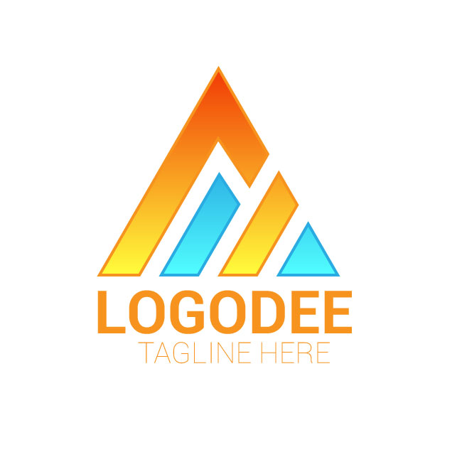 Company Logo Design For Letter A icon vector