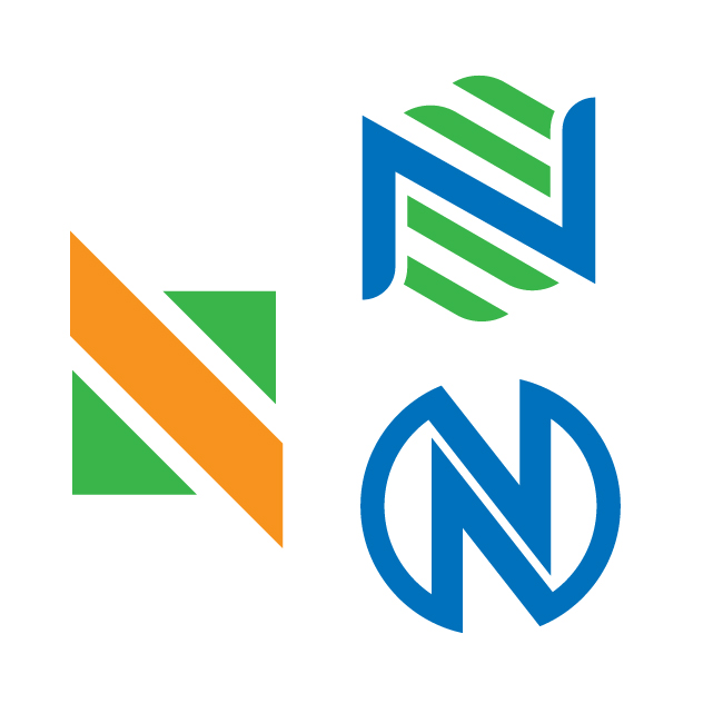 Letter N logo design for For versatile businesses