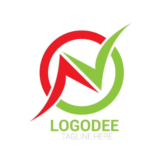 Letter N logo is suitable for multiple business