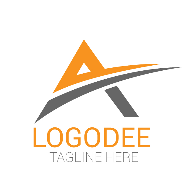 A letter logo design using for Corporate and Economy Modern Dynamic