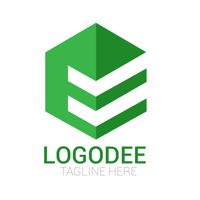 Economy Industrial modern logo design vector template