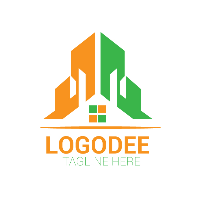 Rural Estate House Logo Design Vector