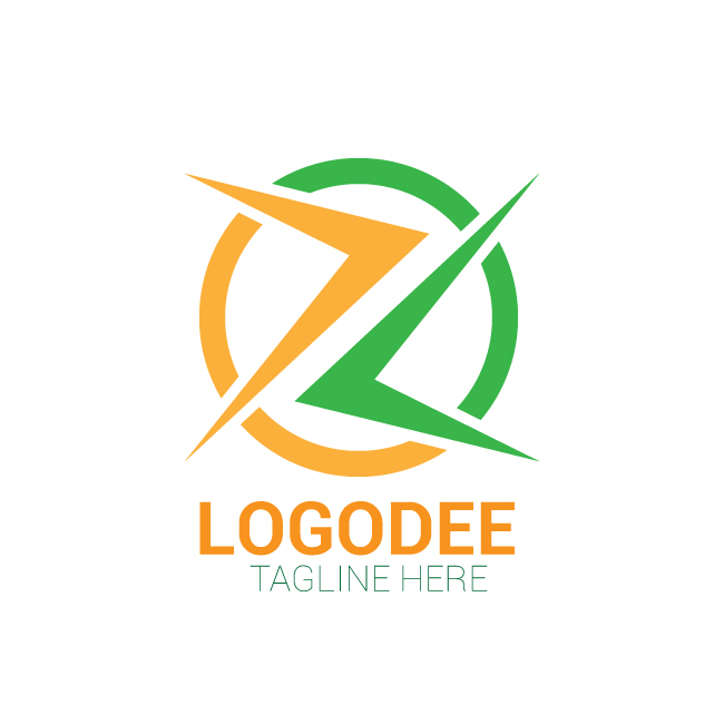 Z Letter Logo design vector  Modern and creative